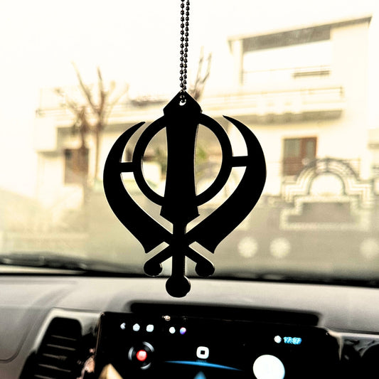 ਖੰਡਾ ਕਾਰ ਹੈਂਗ/Khanda Car Hanging