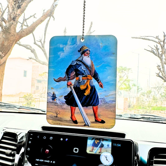 ਬਾਬਾ ਦੀਪ ਸਿੰਘ ਜੀ ਕਾਰ ਹੈਂਗ/Baba Deep Singh Ji Car Hanging